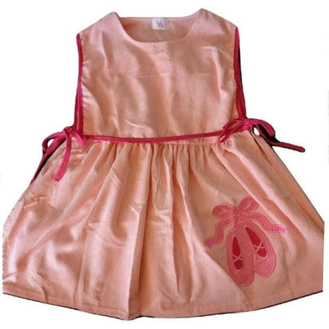 Corduroy Pink Ballerina Apron Style Jumper Dress XXS XS ONLY