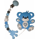 Bear Koala Silicone Teether Chewing Toy Pacifier Clip VARIETY