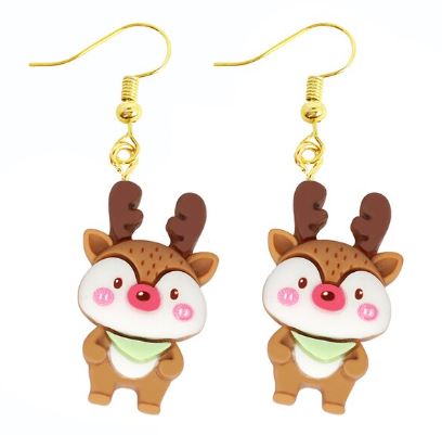 Reindeer Earrings