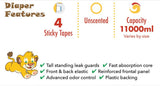 Rearz Mega Safari 1 Pack Adult Diaper (12 Diapers) Full Pack