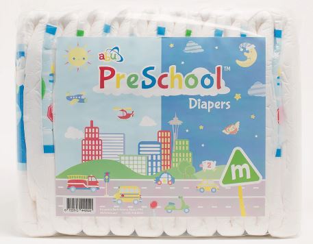 ABU PreSchool Cloth-Backed ABDL Adult Diaper * Vaulted Discontinued Sample