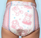 ABU BunnyHopps 4-Tape 1 Pack Adult Diaper (10 Diapers) Full Pack