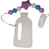 Drinks Silicone Teether Chewing Toy Pacifier Clip