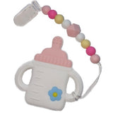 Drinks Silicone Teether Chewing Toy Pacifier Clip