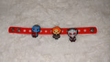 Heroes Silicone Jibbitz Bracelets