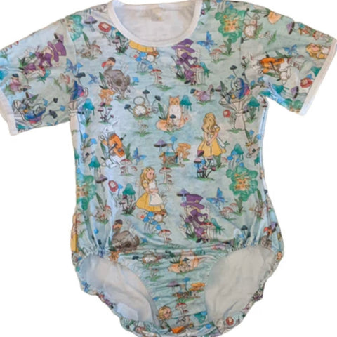 New Adult adultbaby ABDL Romper Onesie Small Medium Large XL XXL