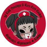 Nightmares Nurse Vinyl Stickers