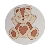 Baby Bear Vinyl Sticker Variety