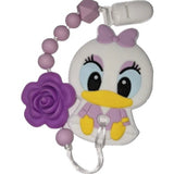 Duck Silicone Teether Chewing Toy Pacifier Clip VARIETY