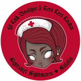 Nightmares Nurse Vinyl Stickers