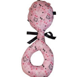 Pretty Kitty Large Fabric Rattle