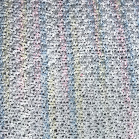 Knitted Blanket Pastel