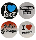 Daddy Vinyl Stickers Variety