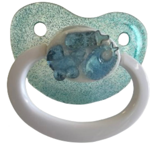 Blue Baby Character Adult Pacifier