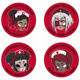 Nightmares Nurse Vinyl Stickers