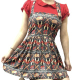 Merry Krampus Suspender Skirt Dress XS Only