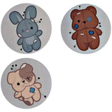 Repaired Stuffies Vinyl Sticker Variety