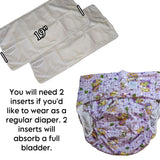 Lilac Spring Bears Pocket Diaper