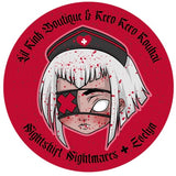 Nightmares Nurse Vinyl Stickers