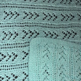 Knitted Blanket Teal