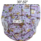 Lilac Spring Bears Pocket Diaper