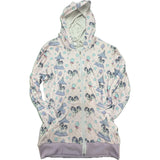 Carousel Ponies Sweater with Hood & Pockets