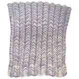 Knitted Blanket Lilac Purple