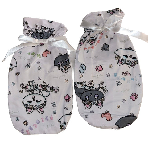 Princess Kitty Springtime Adult Mittens