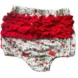 Holiday Bunny Ruffles Bloomer Shorts