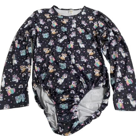 Unicorn Animals Long Sleeve Bodysuit