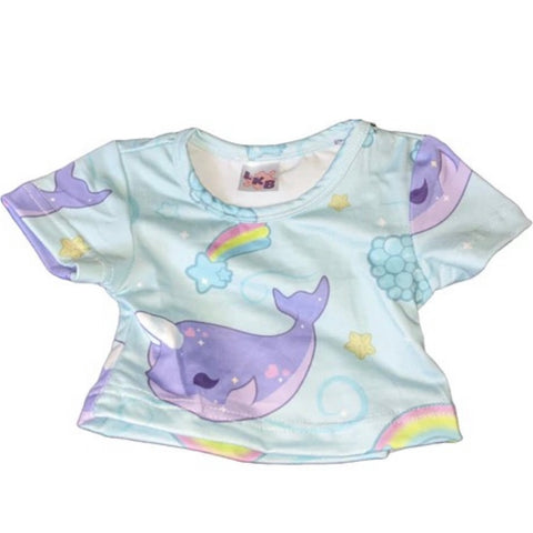 Narwhals & Rainbows Stuffie Shirt