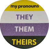 My Pronouns Vinyl Sticker Variety