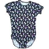 Tiny Terrors Black Bodysuit XXS Only