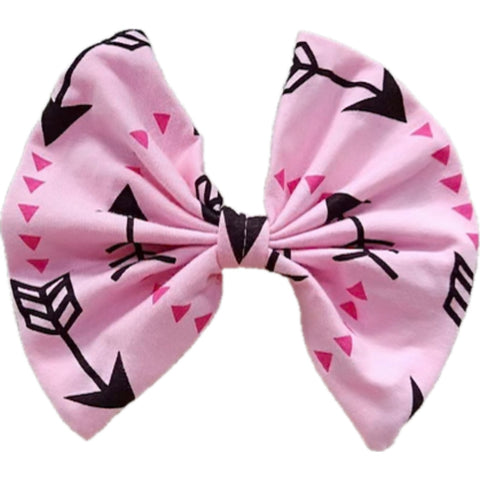 Arrows Fabric Hair Bow *