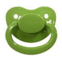 Dark Green New Large Plain Color Adult Pacifier