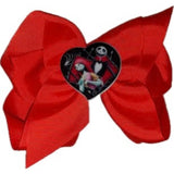 Jack Skull Hair Bow