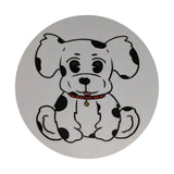 Spotted Pup Vinyl Sticker