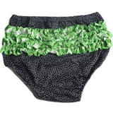 Spider Black & Green Dots Shorts Bloomers XXS Only ^