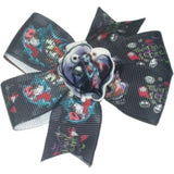 Jack Skull Hair Bow