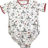 Steamboat Willie Mouse Short Sleeve Bodysuit