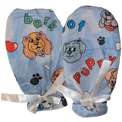 Silly Pups Adult Mittens