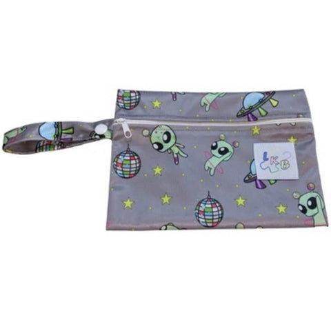 Disco Aliens Pacifier Bag