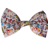 70's 80's 90's Cartoons Synthetic Leather Hair Bow