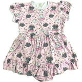 Princess Kitty Pink Romper Dress