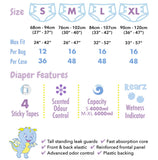 Rearz Lil' Monsters 1 Pack Adult Diaper (12 Diapers) Full Pack *DISCONTINUED*