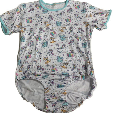 Unicorn Animals Short Sleeve Bodysuit