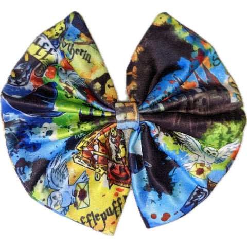 Wizard Fabric Hair Bow