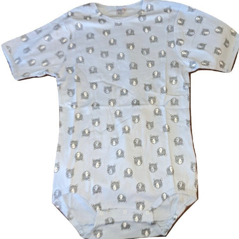 Squishyabdl cotton Blue Bear pattern Bodysuit - Limited Stock (Special Size chart)