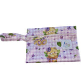 Lilac Spring Bears Pacifier Bag