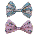 Unicorn Synthetic Leather Hair Bow